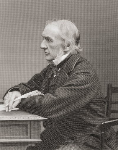 William Ewart Gladstone by English School